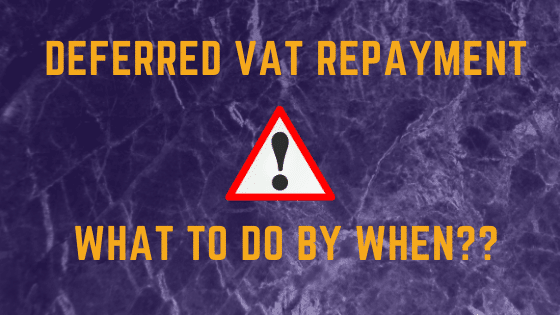VAT Deferral Payment Scheme