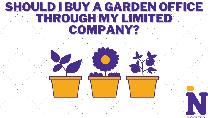 can i buy a garden office through my company