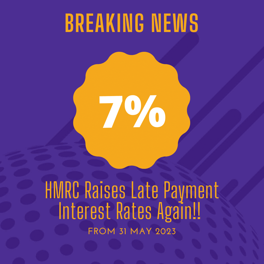 Interest Rates Increase to 7% from 31 May 2023