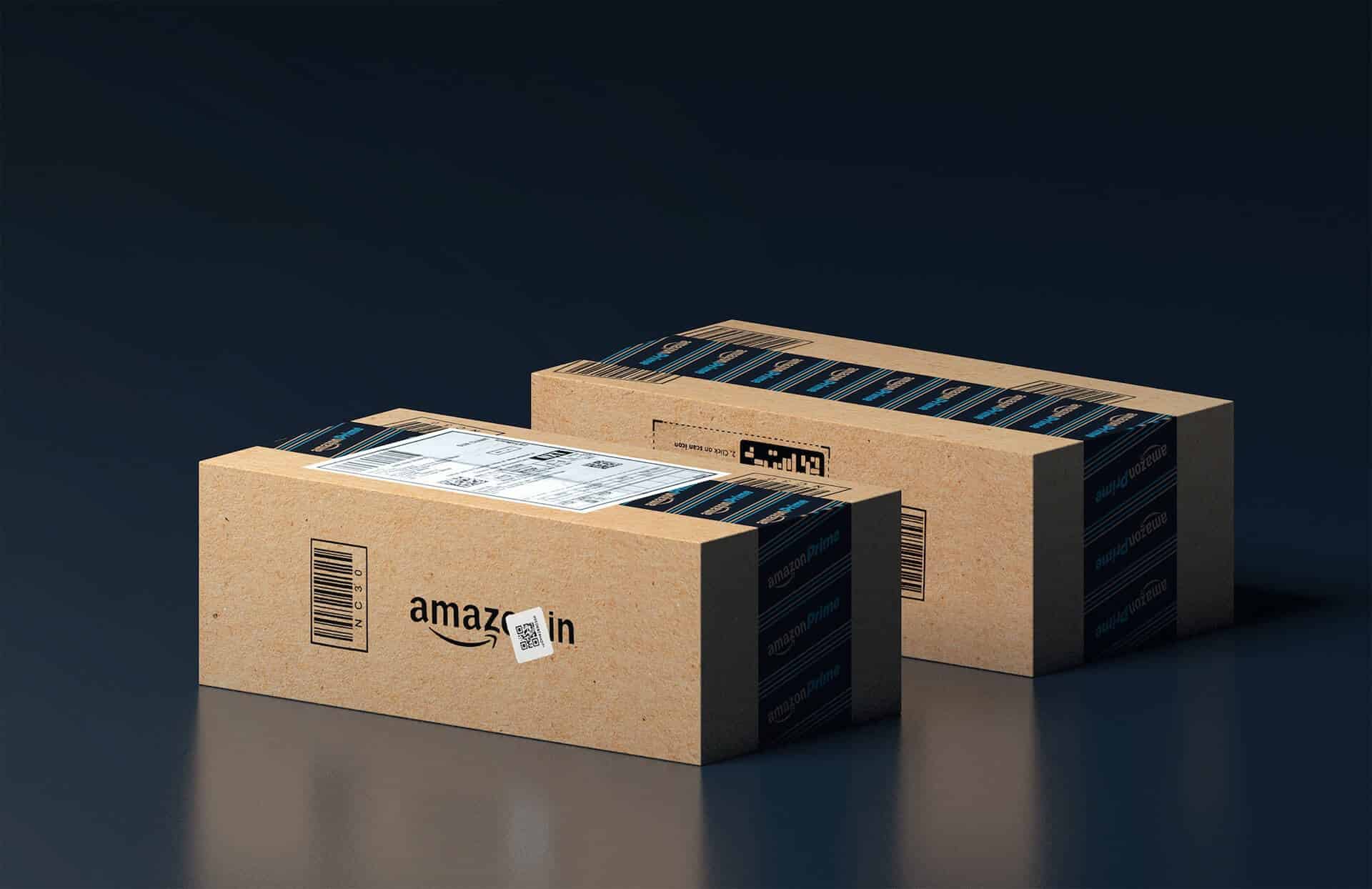 Amazon box to show accountancy solutions for amazon sellers