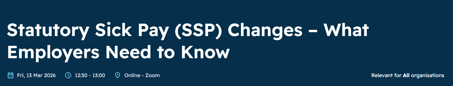 Statutory Sick Pay (SSP)